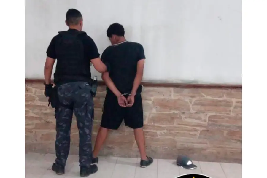 Detenido en La Paz (foto Polic&iacute;a de Entre R&iacute;os)