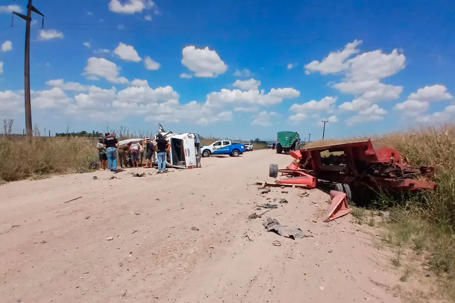 Accidente en Aranguren.