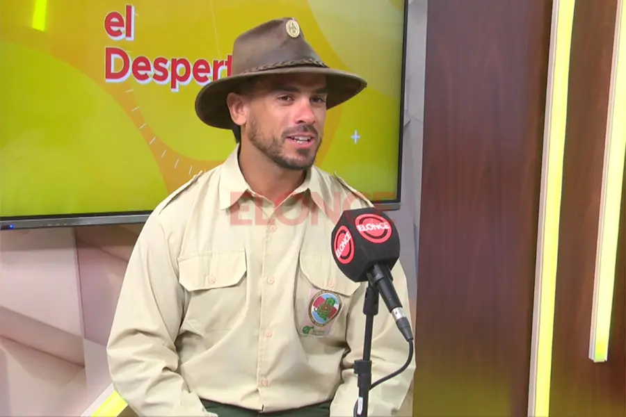 El&iacute;as Sigura, guardaparque (foto Elonce)