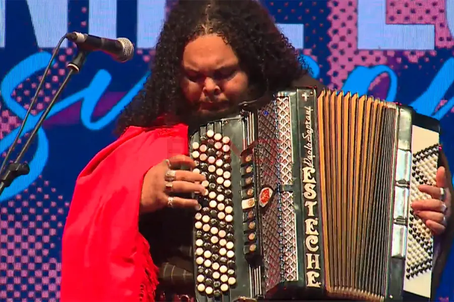 Daniel Esteche en el 51&deg;Festival Nacional de Chamam&eacute;