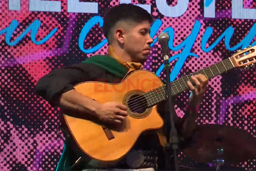 Daniel Esteche en el 51&deg;Festival Nacional de Chamam&eacute;