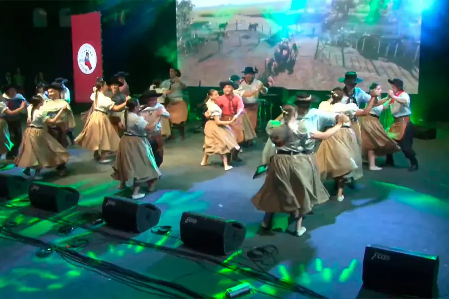 Ballet "Pago Montielero" en el 51&deg;Festival Nacional de Chamam&eacute;