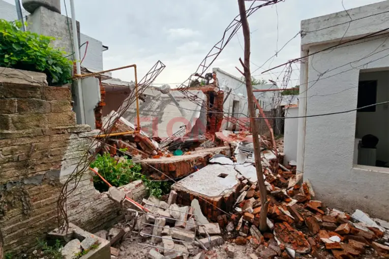 Confirman el estado de salud de la mujer que sufrió la explosión de su casa: Está bien