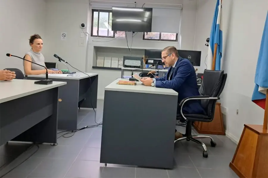 Audiencia judicial en Tribunales de Concordia (foto Concordia Policiales)