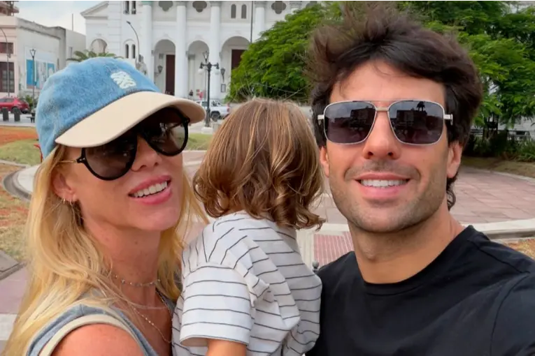 Nicole Neumman en Paraná junto a su pareja Manu Urcera y su hijo: recorrido y Turismo Nacional
