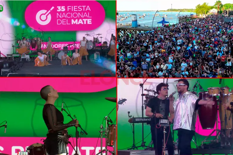 Los artistas del Premate le ponen ritmo a la segunda noche de la Fiesta Nacional del Mate en Paraná