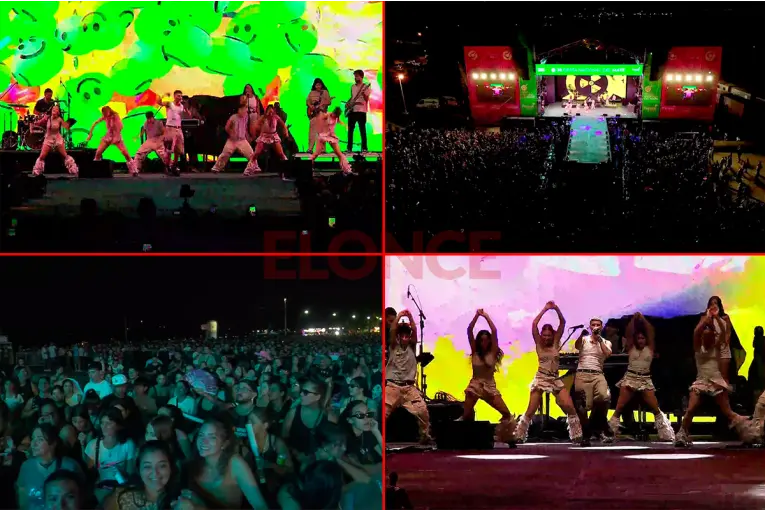 Rombai lleva todo el ritmo de la cumbia al escenario de la Fiesta Nacional del Mate
