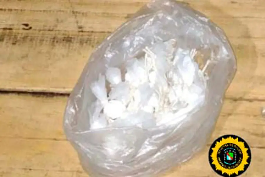 Incautaron dosis de coca&iacute;na en Concordia (foto Polic&iacute;a de Entre R&iacute;os)