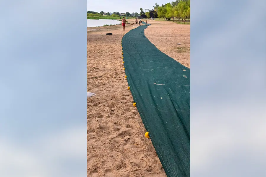Prevenci&oacute;n en la costa de Victoria (foto Radio Victoria)