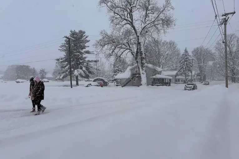 Heladas en New York generan temperaturas más bajas que en la Antártida: postales de la ciudad