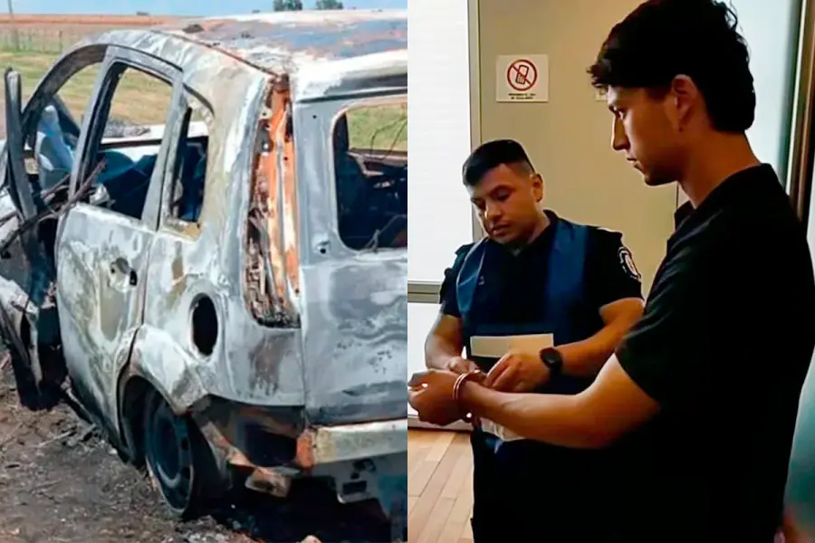 El primer joven detenido