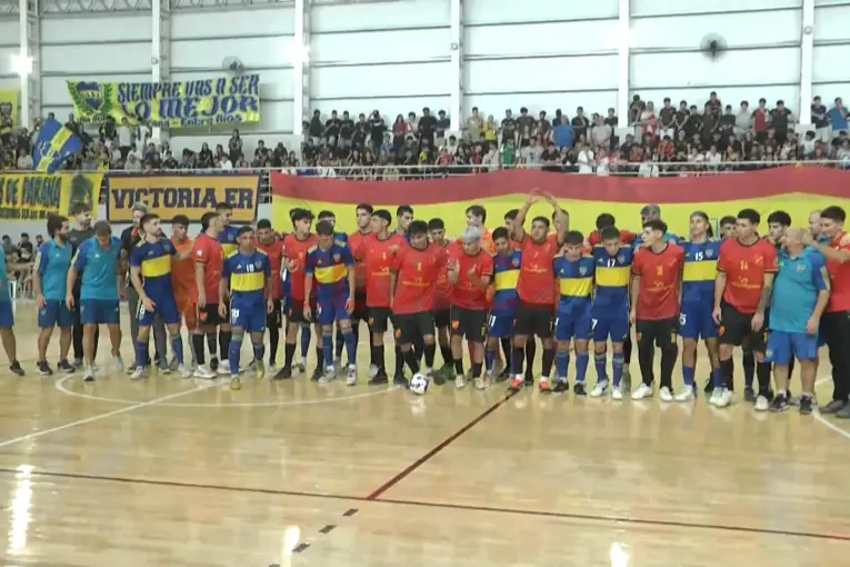 Futsal: Boca Juniors enfrentó a Club Español en el Estadio Berduc