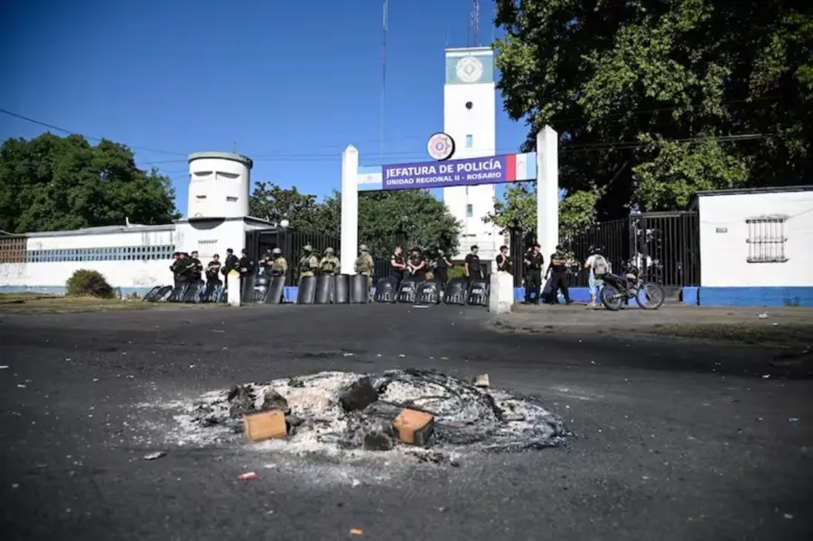 Acuartelamiento de la Polic&iacute;a de Santa Fe.