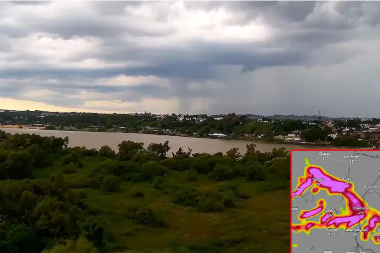 Un frente frío polar llegará a Patagonia y generará tormentas en Entre Ríos y gran parte del país