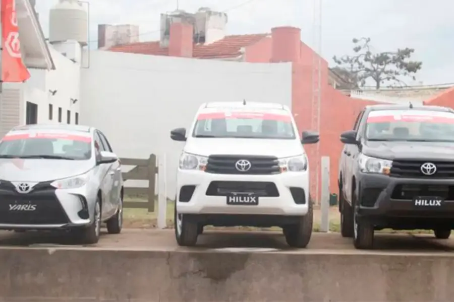 Los premios del Torneo.