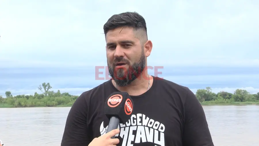 Luciano Sales Rubio, entrenador de Lola Merlo. Foto: Elonce.