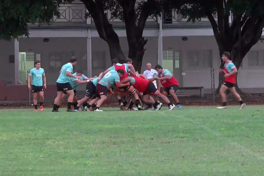 Los Pumitas entrenaron en Paran&aacute;. Foto: El Once