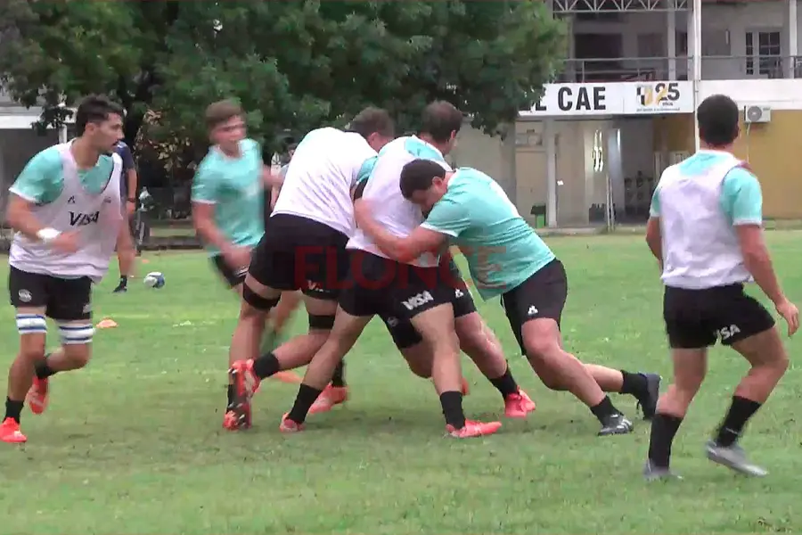 Los Pumitas entrenaron en Paran&aacute;. Foto: El Once