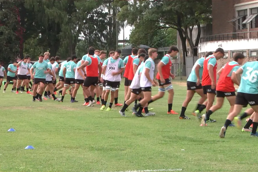 Los Pumitas entrenaron en Paran&aacute;. Foto: El Once