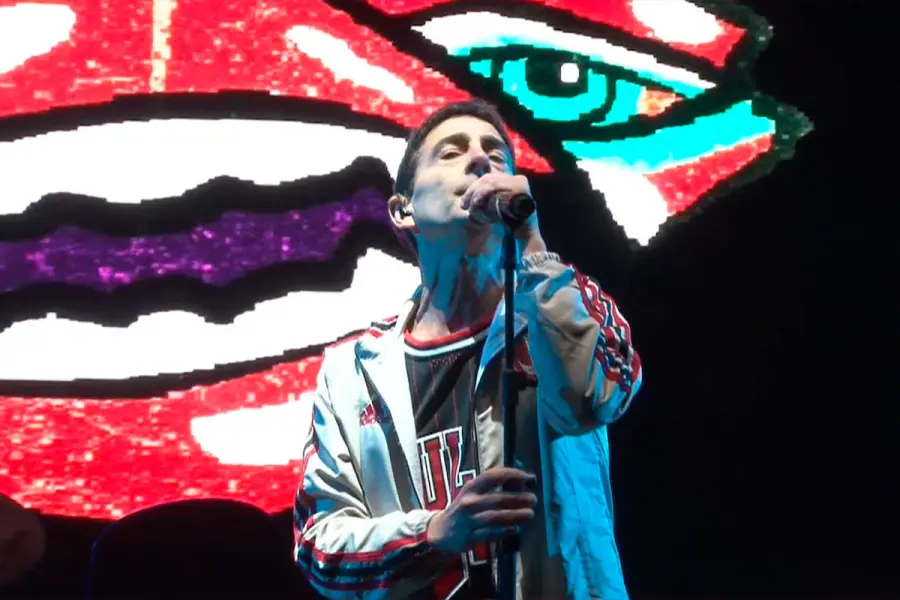 Pier durante su presentaci&oacute;n en la 41&deg; Fiesta Nacional de la Artesan&iacute;a