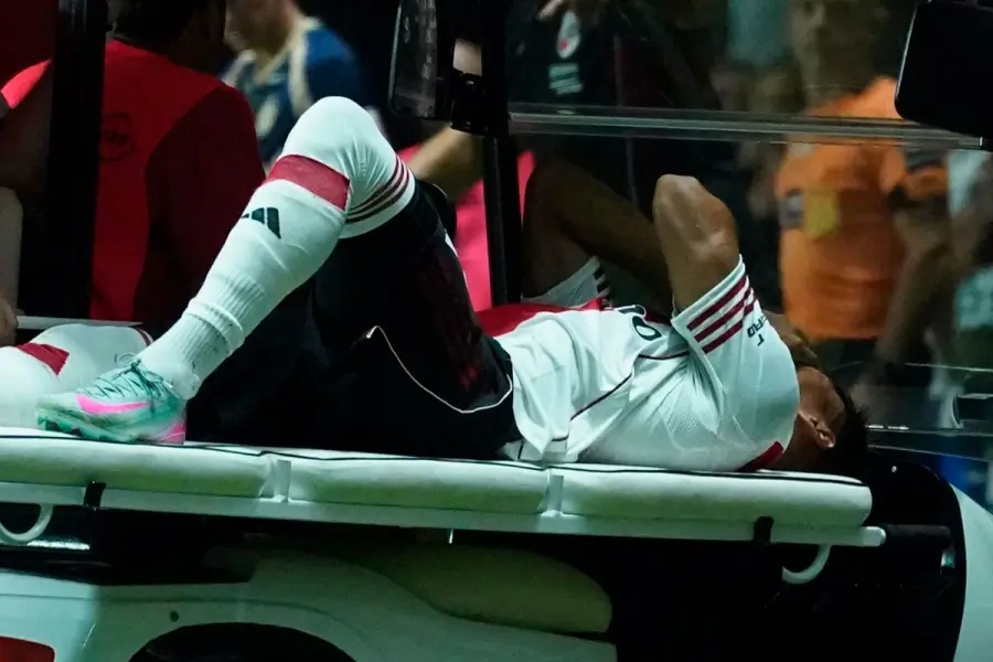 Juan Portillo estar&aacute; varios meses afuera. Foto: Ol&eacute;.