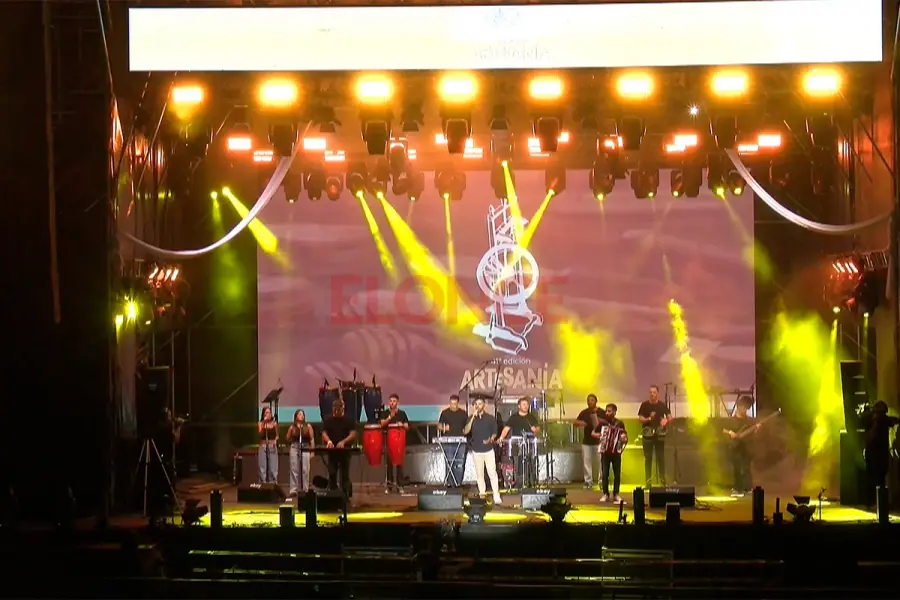 Nico Zabala en el escenario "Ram&oacute;n Cabrera"