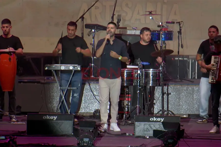 Nico Zabala en el escenario "Ram&oacute;n Cabrera"