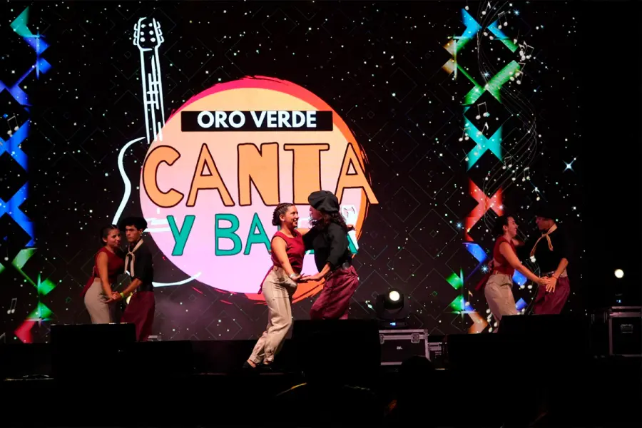 M&aacute;s de 10.000 personas disfrutaron Oro Verde Canta y Baila