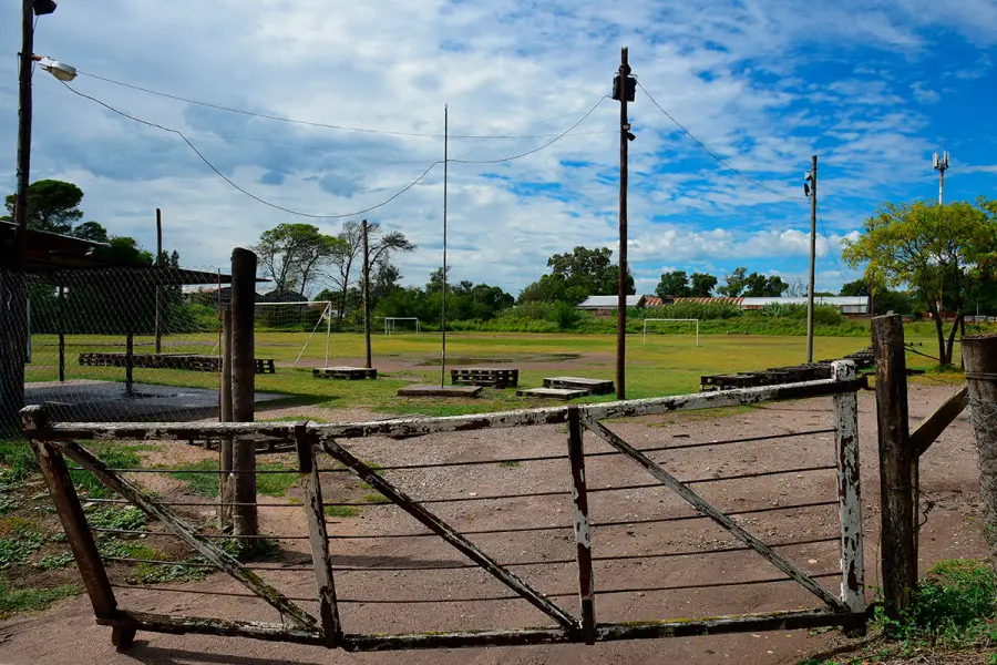 Predio deportivo de barrio Ituzaing&oacute; de C&oacute;rdoba. Foto: La Voz del Interior.