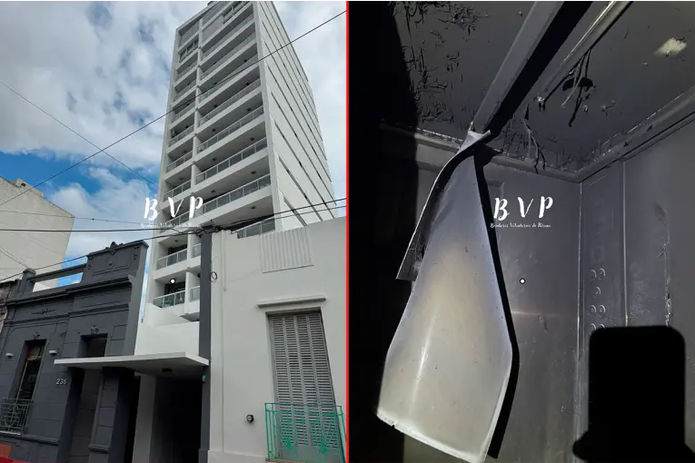 Controlaron principio de incendio en un ascensor en pleno centro de Paraná: evacuaron el edificio