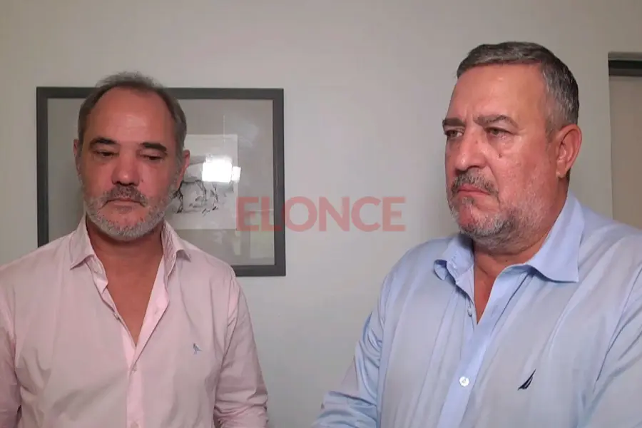 Leonardo Schonfeld y Guillermo Mulet abogados querellantes. Foto: Elonce.