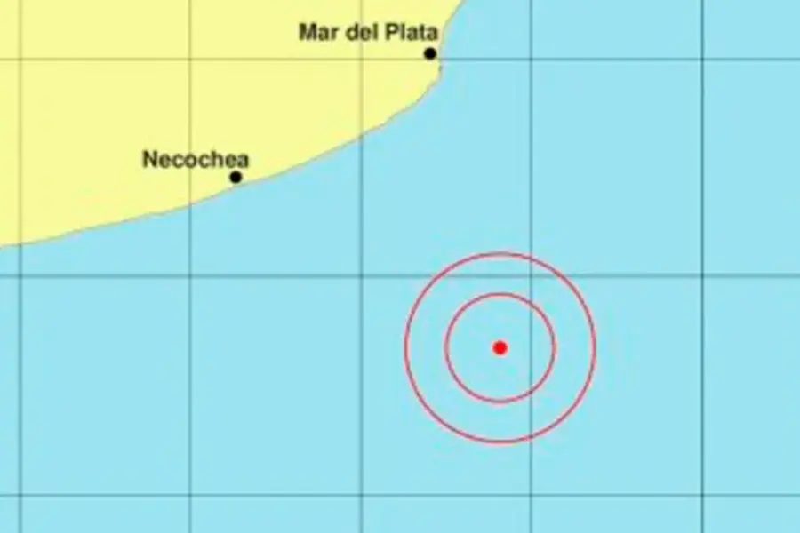 Sismo en Mar del Plata.
