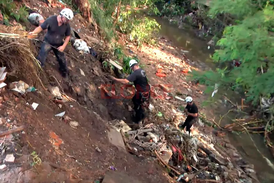 Imagen del operativo realizado esta tarde. Foto: Elonce.