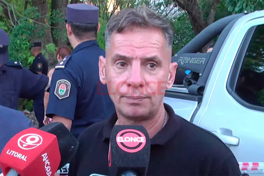 Claudio Gonz&aacute;lez, jefe de la Polic&iacute;a de Entre R&iacute;os. Foto: Elonce.