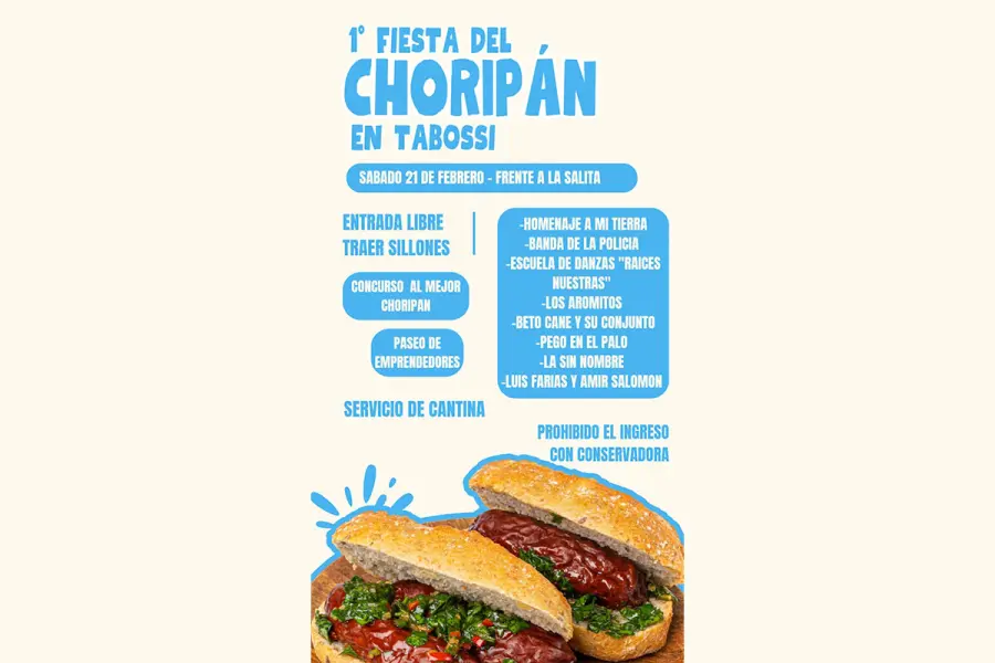 Fiesta del Chorip&aacute;n.