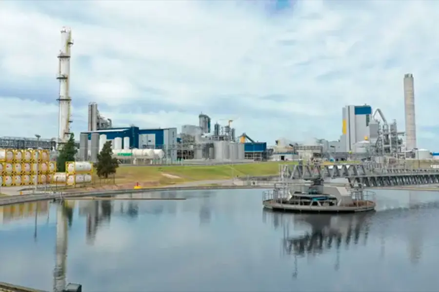 La pastera UPM (ex Botnia) en Fray Bentos.