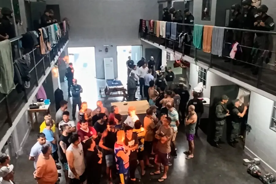 Allanamiento en Unidad Penal N&ordm; 9