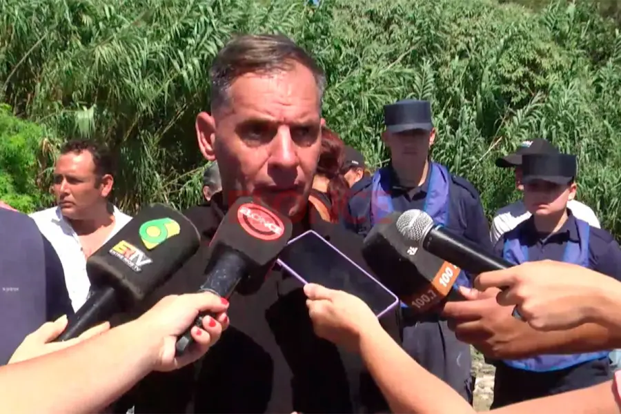 Jefe de Polic&iacute;a de Entre R&iacute;os, Claudio Gonz&aacute;lez