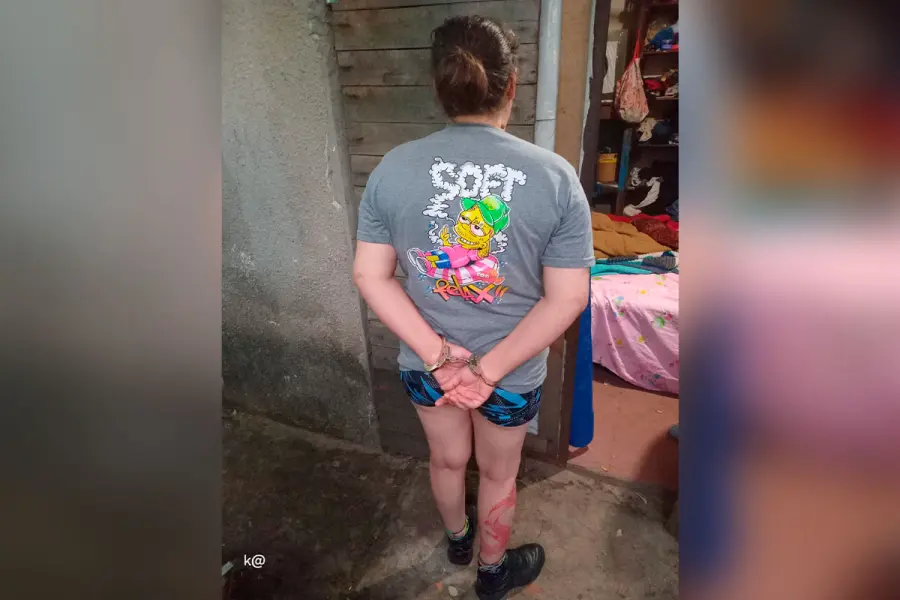 Detenida en Concordia.