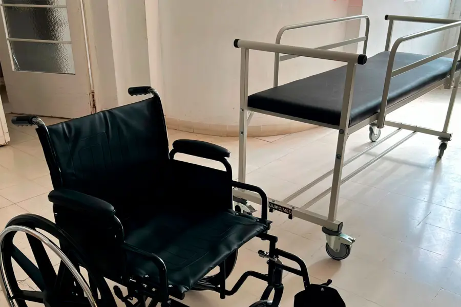 Equipamiento del Hospital San Antonio.