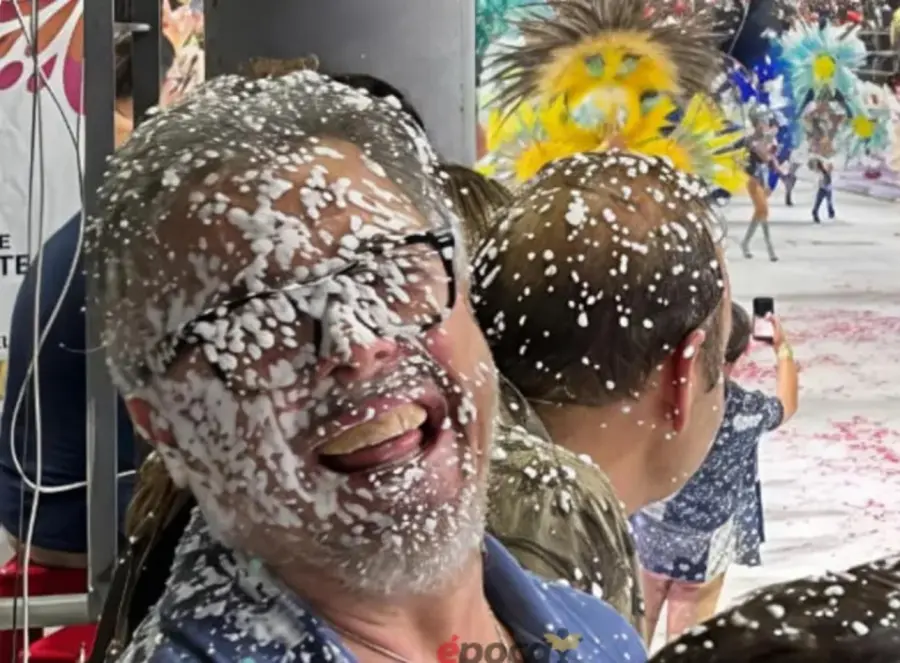 Donato en el carnaval de Corrientes. Foto: Radio Nord Continental