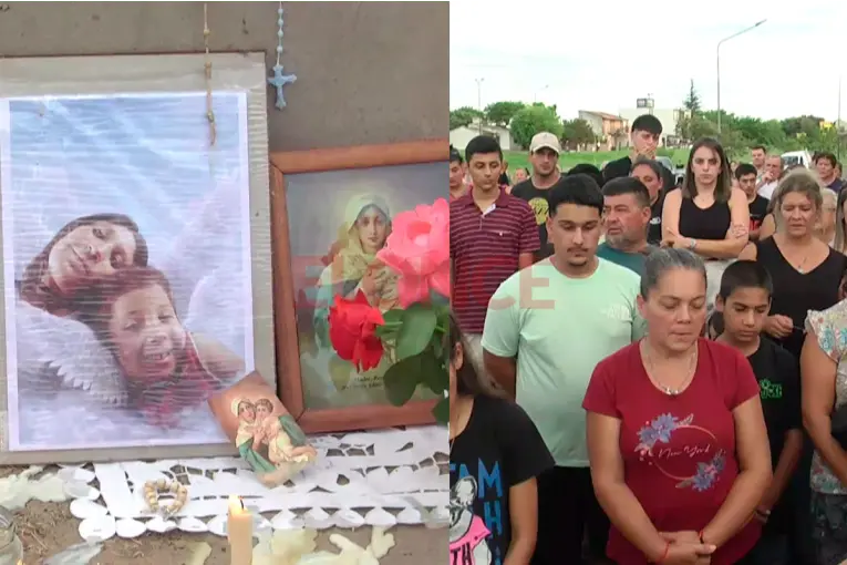 Con profundo dolor y respeto: se realizó la misa por Kiara y Patricia