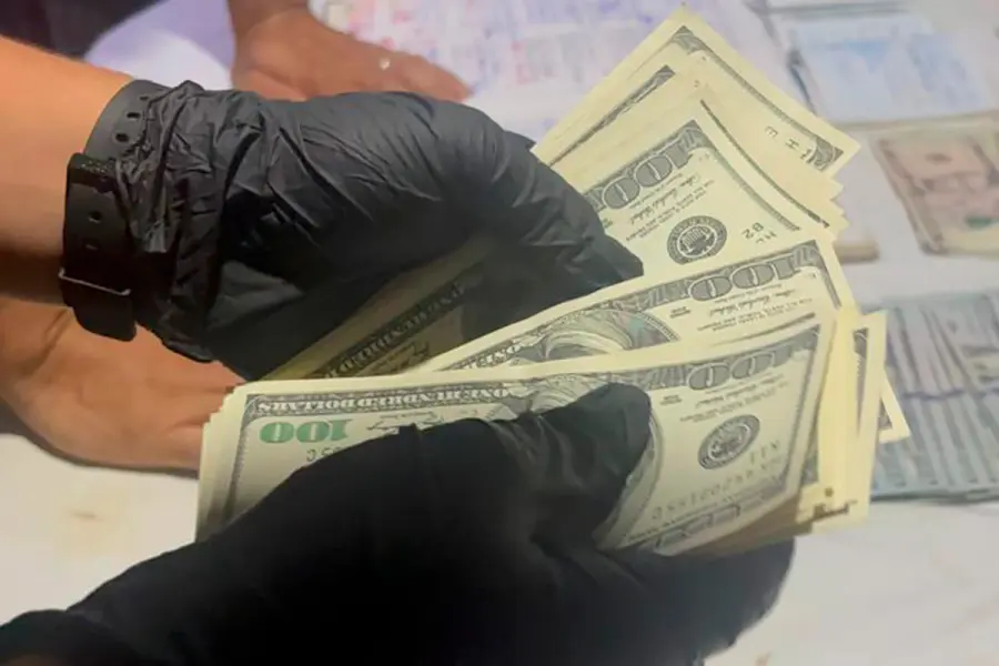 Parte de los d&oacute;lares. Foto: P.E.R.