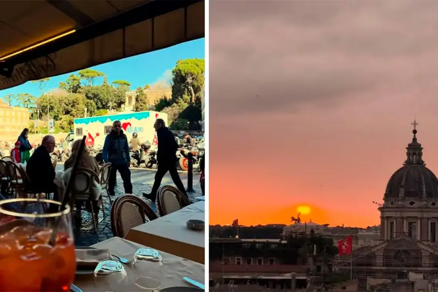 Las rom&aacute;nticas vacaciones de Flavia Palmiero y Luis Scalella