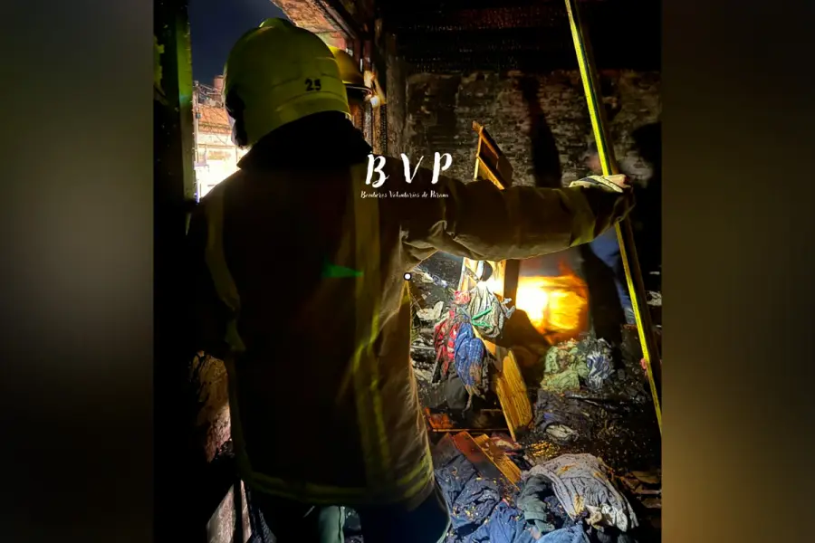 Se produjo un incendio en una vivienda en el centro de Paran&aacute;- BVP