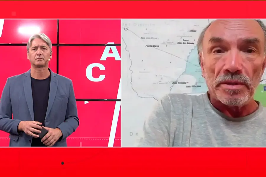 Carlos El&iacute;as Cerrati, vecino de Col&oacute;n dio detalles de lo que fue la movilizaci&oacute;n. Foto: Elonce.