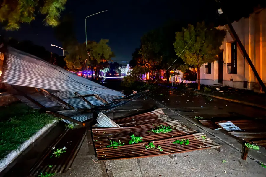 Da&ntilde;os en el sur de la provincia de C&oacute;rdoba (foto Telediario)