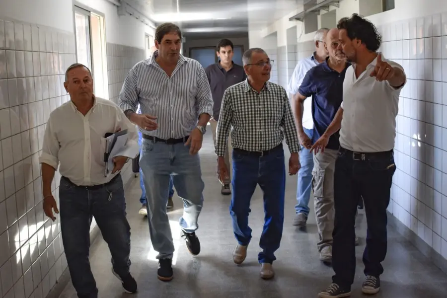 Obras en hospital Felipe Heras de Concordia (foto Gobierno de Entre R&iacute;os)