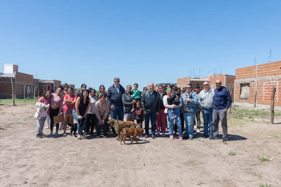 Recorrida del IAPV en Santa Elena.