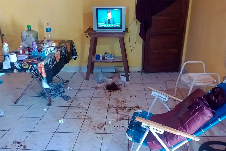 Mujer de 82 a&ntilde;os rescatada en Santa Elena (foto Viva Guardamonte)